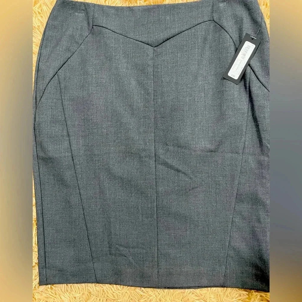 Grey pencil skirt new